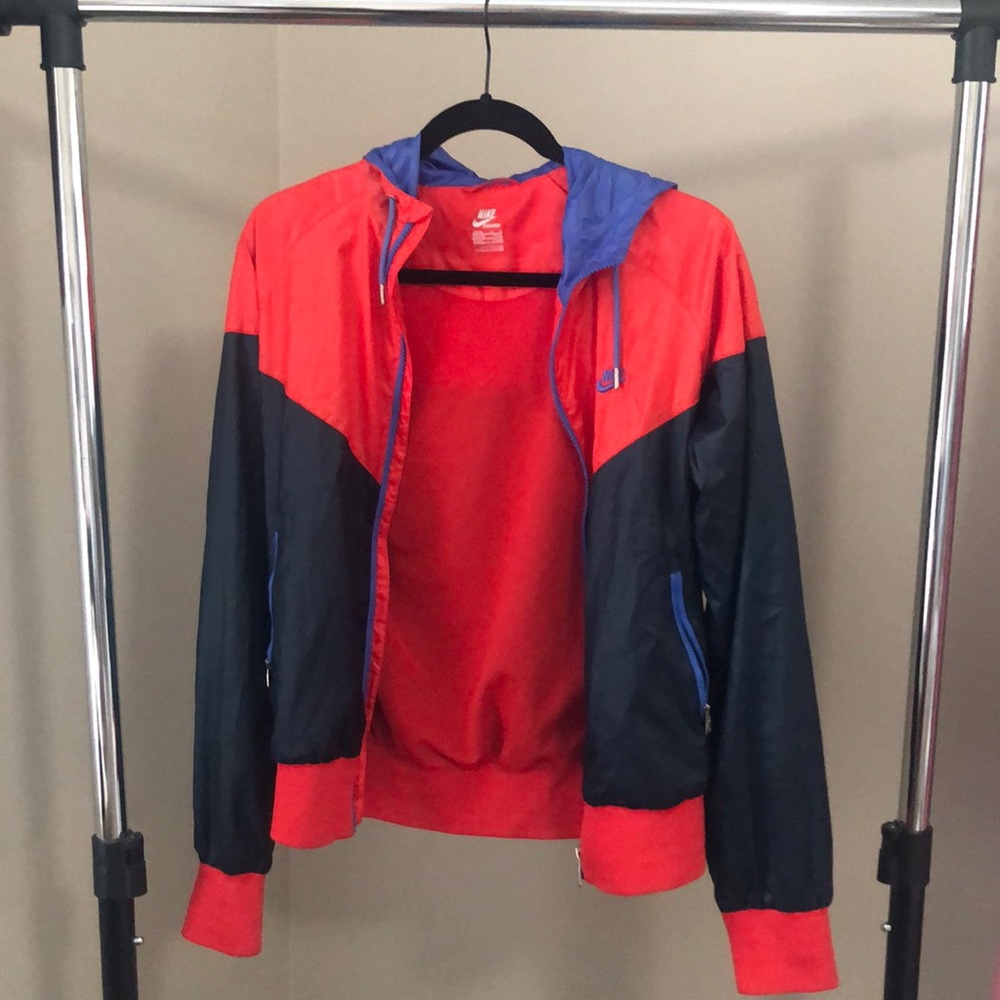 Nike color block windbreaker